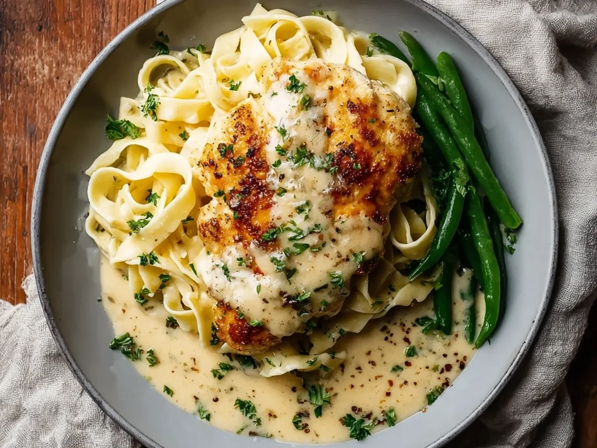 Creamy Garlic Parmesan Chicken Breast: A Weeknight Favorite - Image 1