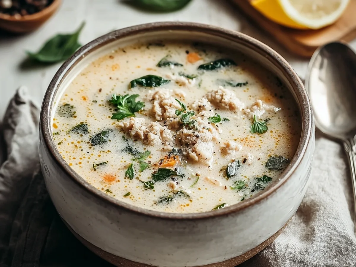 Creamy Italian Ground Chicken Soup: Simple Comfort - Image 2