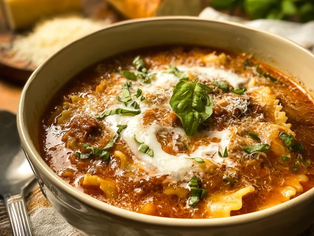 Creamy Lasagna Soup: Weeknight Comfort, No Fuss - Image 2