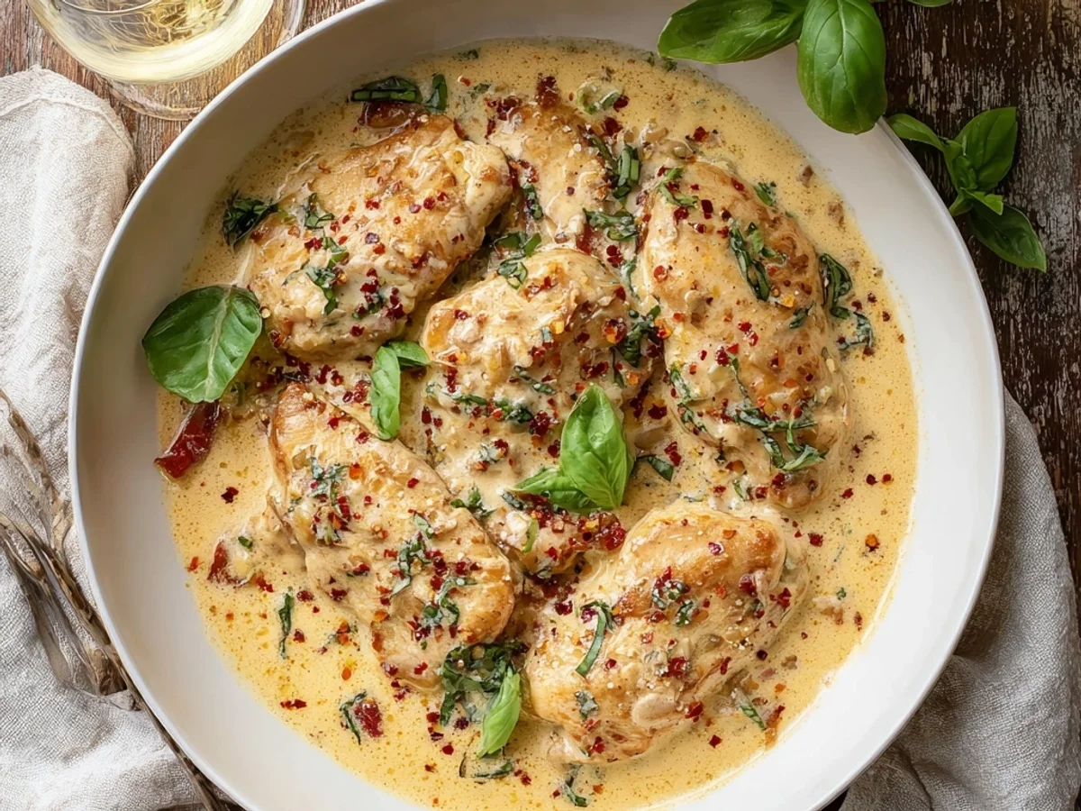 Creamy Marry Me Chicken: Simple Weeknight Delight - Image 1