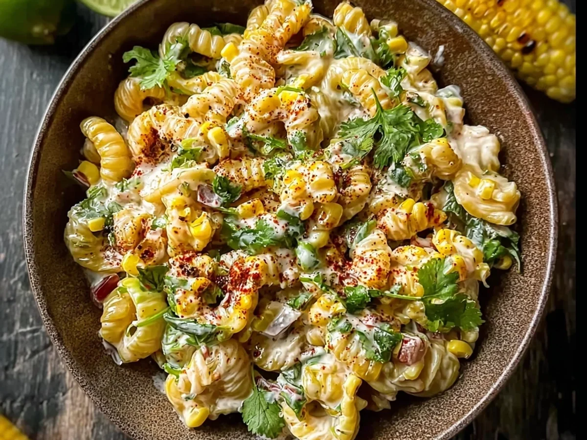 Creamy Mexican Street Corn Pasta Salad for Sunny Days - Image 2