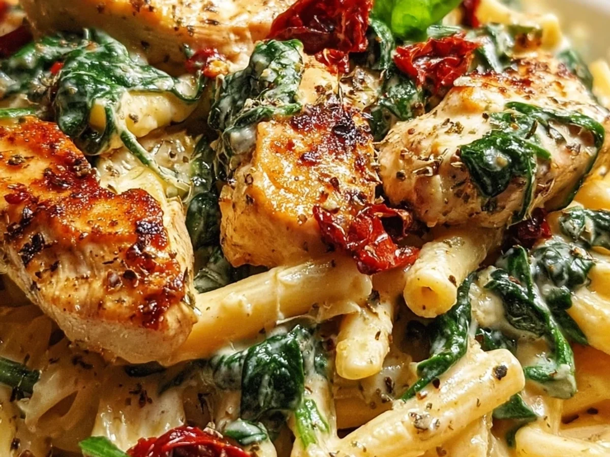 Creamy Parmesan Marry Me Chicken Pasta for Date Night - Image 1