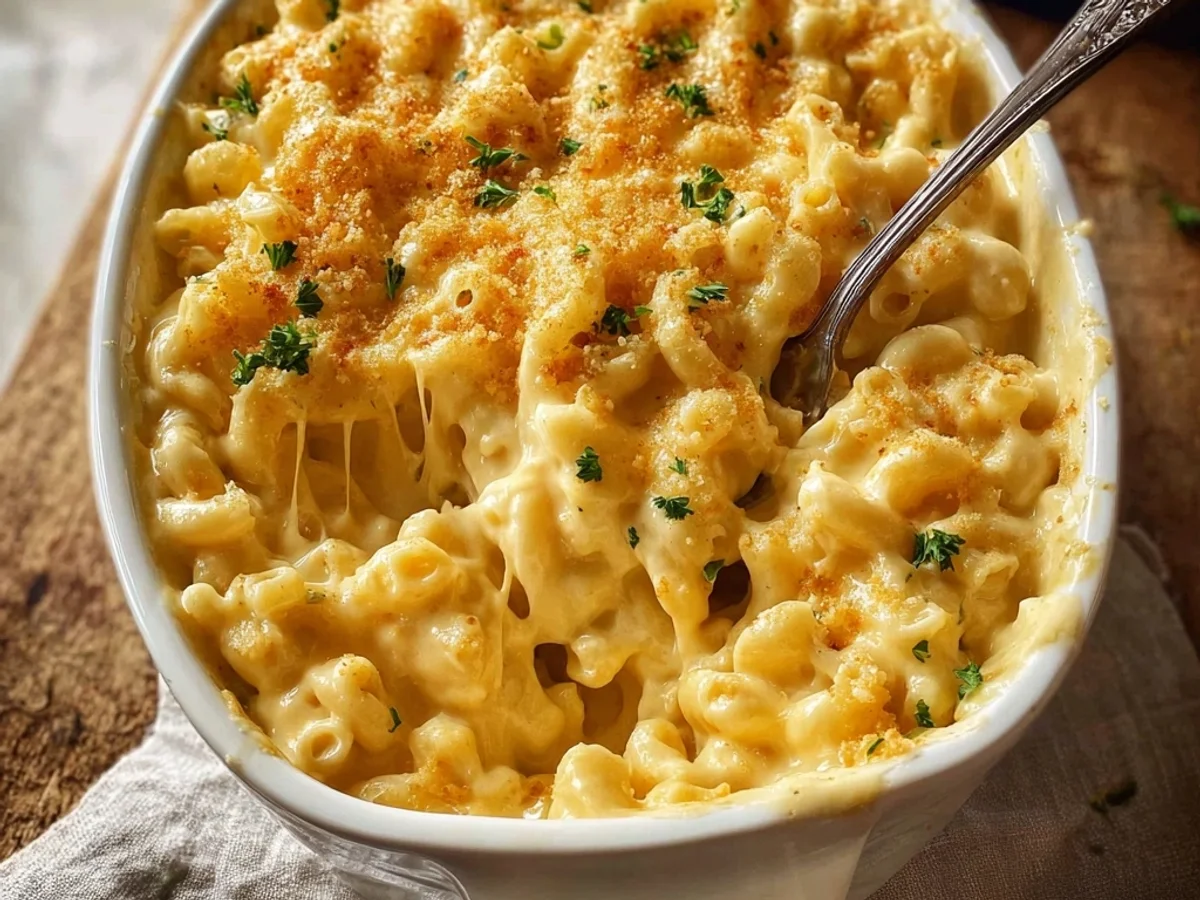 Creamy Paula Deen Crockpot Mac and Cheese: A Homestyle Dish - Image 1