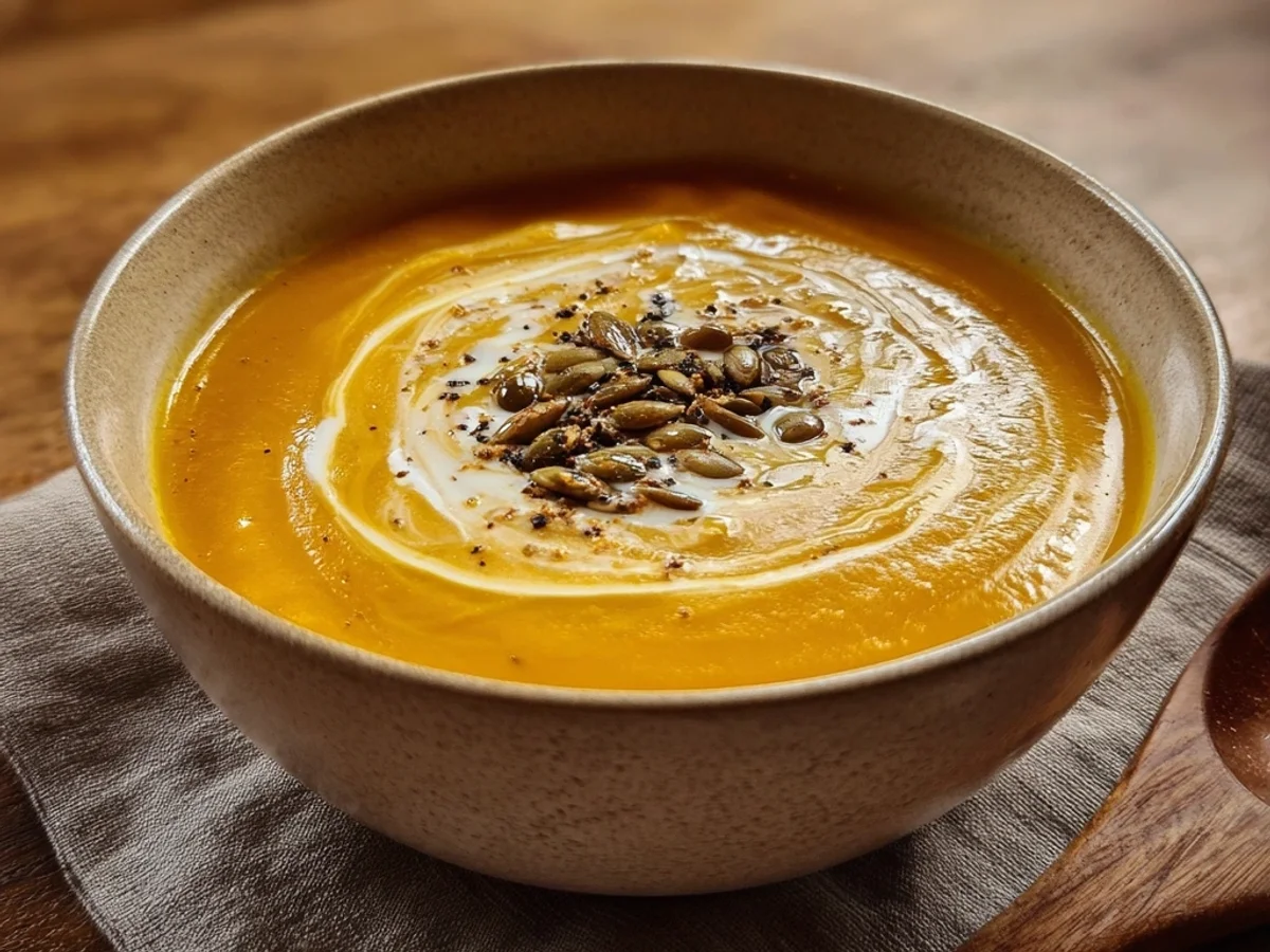 Creamy Roasted Butternut Squash Soup - Image 1