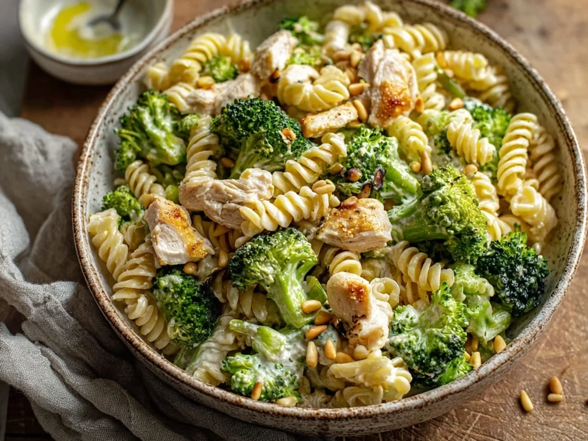 Creamy Rotisserie Chicken Broccoli Pasta for Weeknights - Image 1