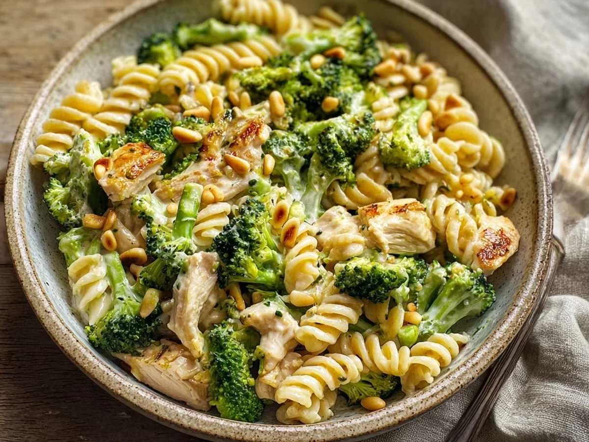 Creamy Rotisserie Chicken Broccoli Pasta for Weeknights - Image 2