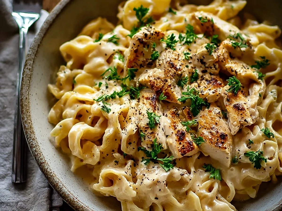 Creamy Rotisserie Chicken Pasta: Weeknight Wonder - Image 1