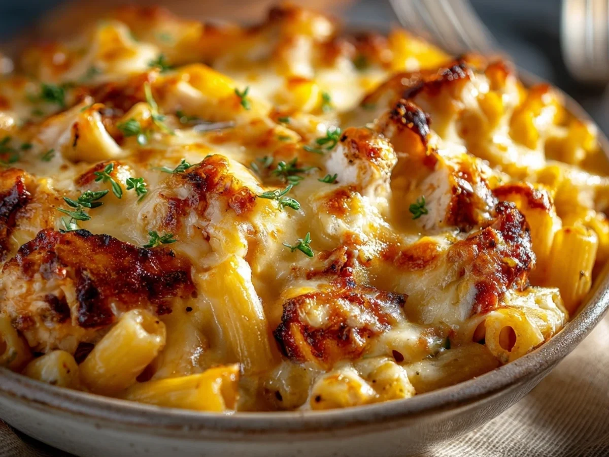 Creamy Smoky BBQ Chicken Mac and Cheese - Image 1