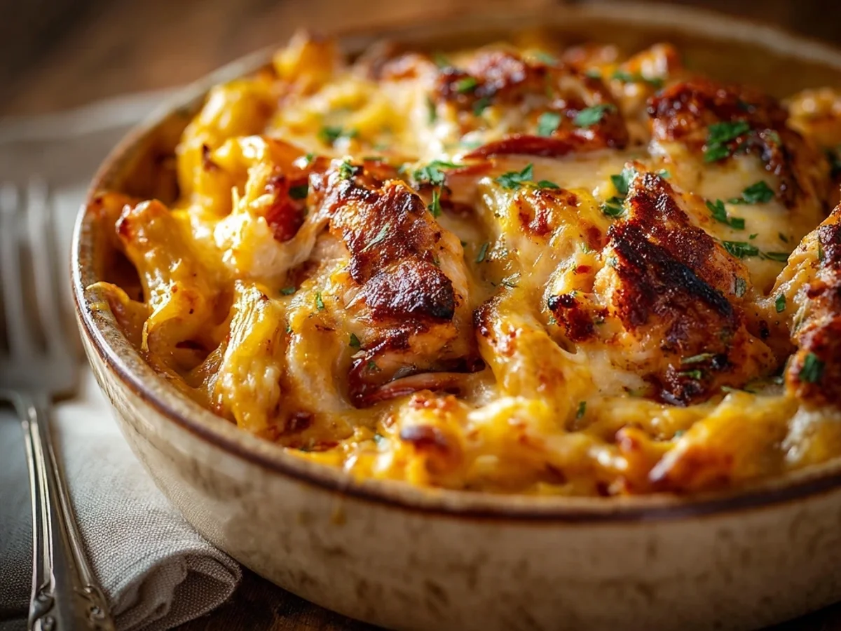 Creamy Smoky BBQ Chicken Mac and Cheese - Image 2