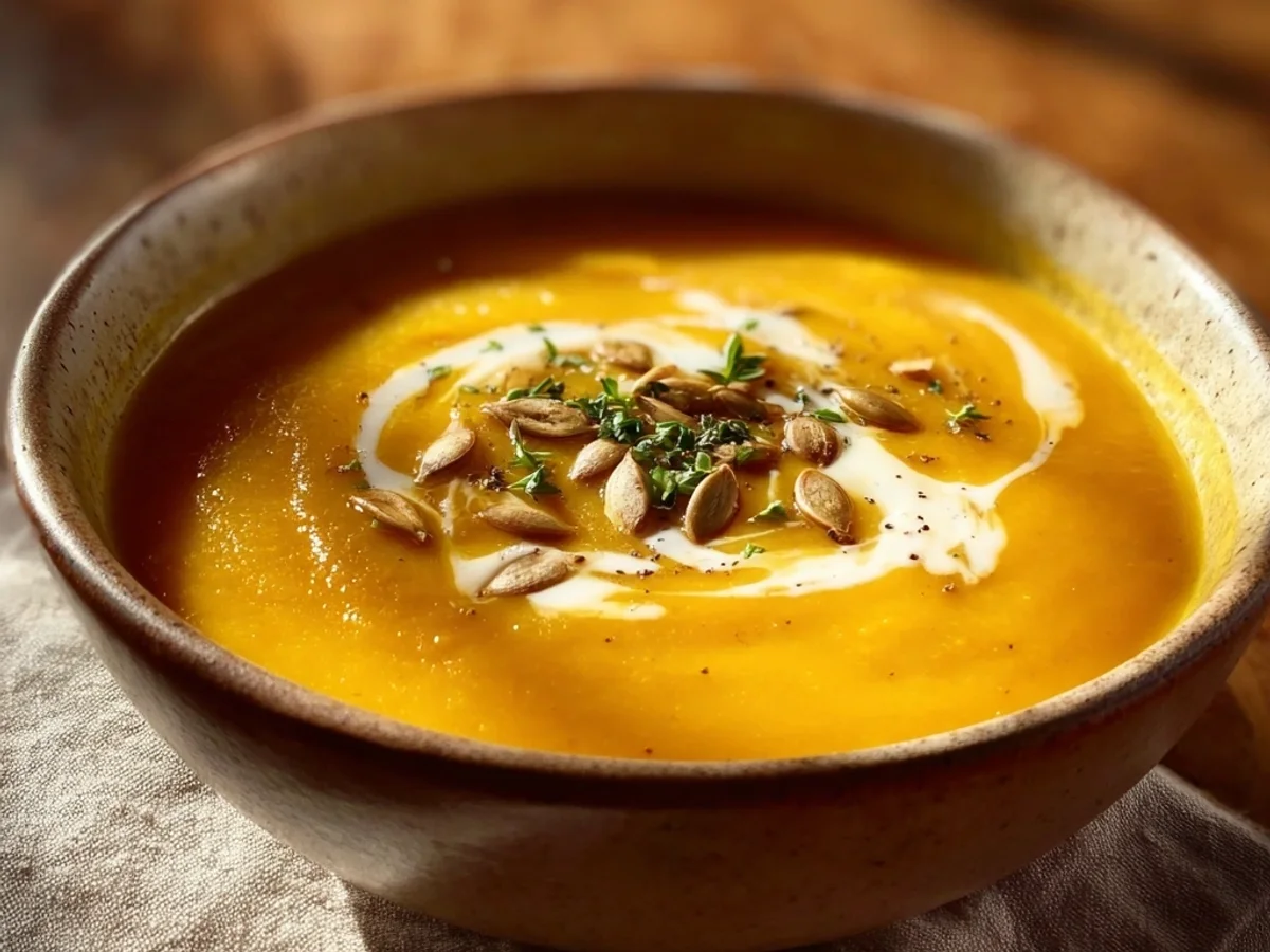 Creamy Velvety Butternut Squash Soup Recipe - Image 2