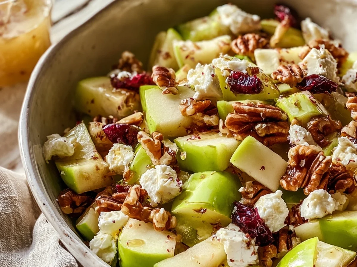 Crisp Apple Salad with Honey-Lime Dressing - Image 1