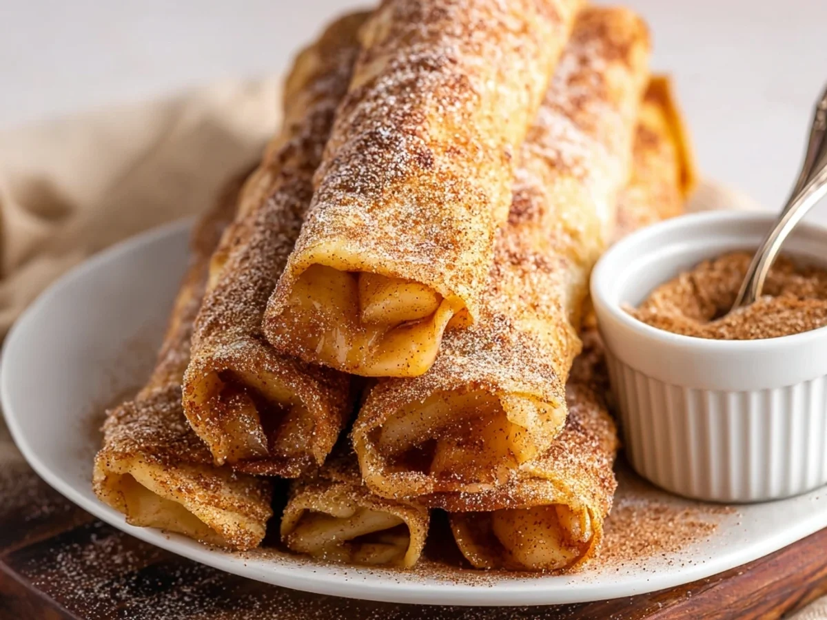 Crispy Air Fryer Apple Pie Taquitos: A Sweet Twist - Image 1