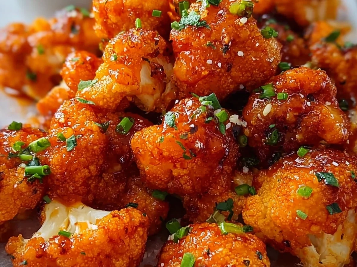 Crispy Air Fryer Buffalo Cauliflower Bites: A Spicy Snack - Image 1