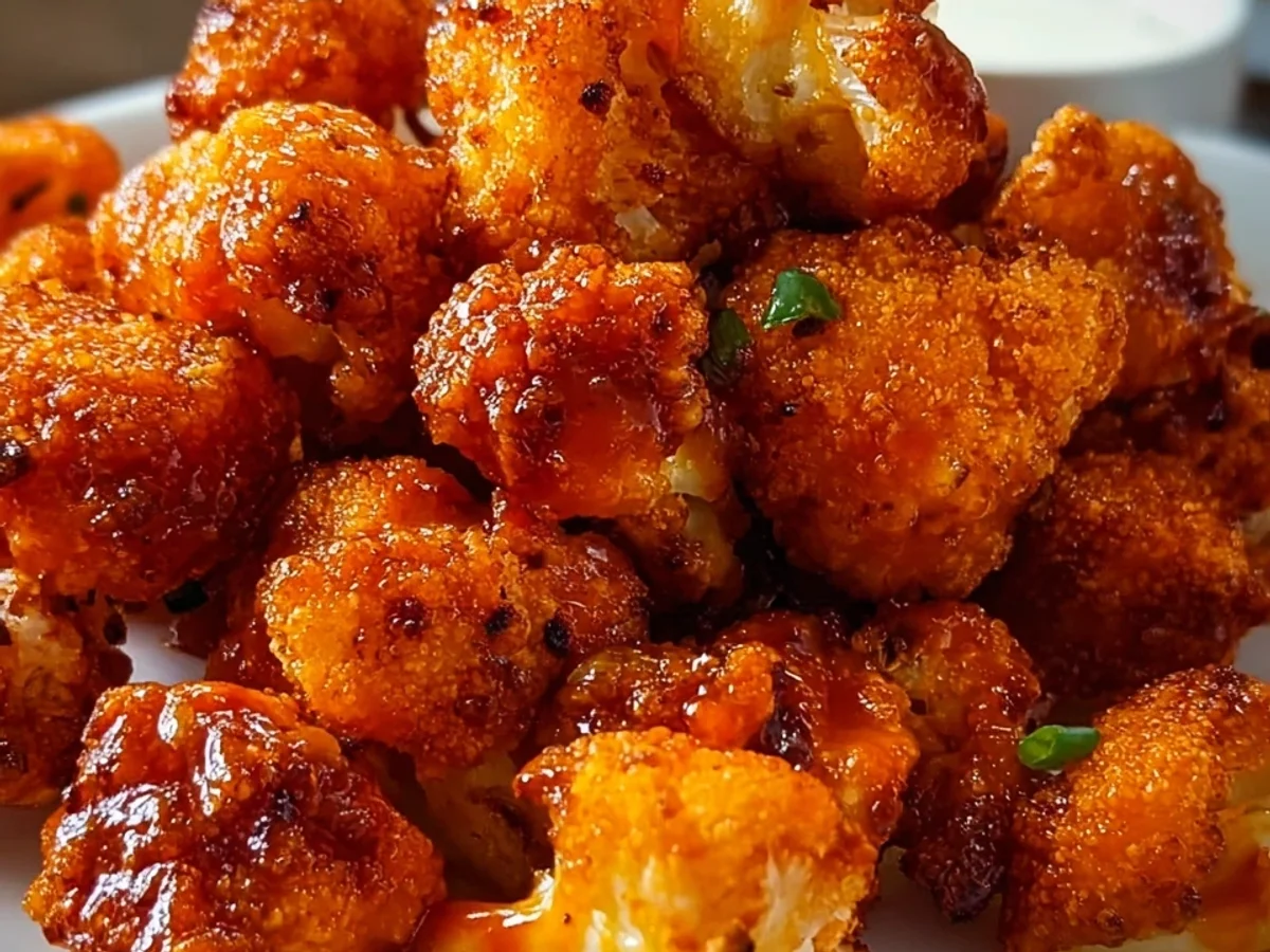 Crispy Air Fryer Buffalo Cauliflower Bites: A Spicy Snack - Image 2