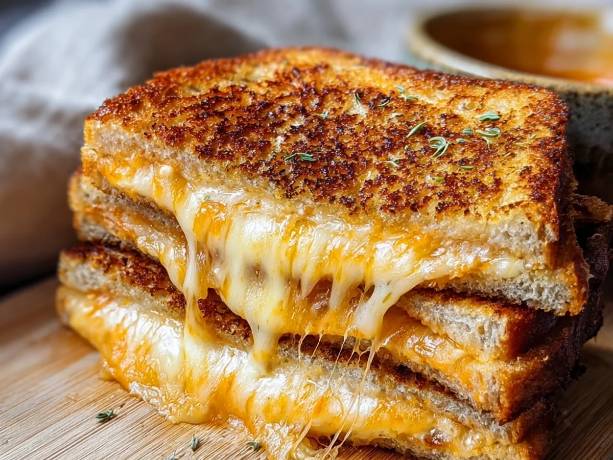 Crispy Air Fryer Grilled Cheese: Quick & Cheesy Comfort - Image 2