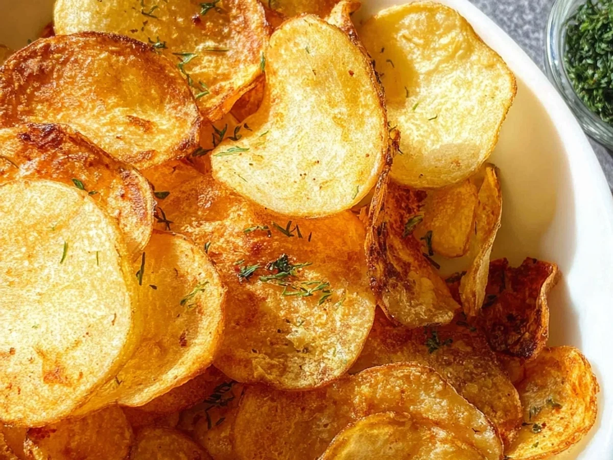 Crispy Air Fryer Potato Chips: A Homemade Snack Fix - Image 2