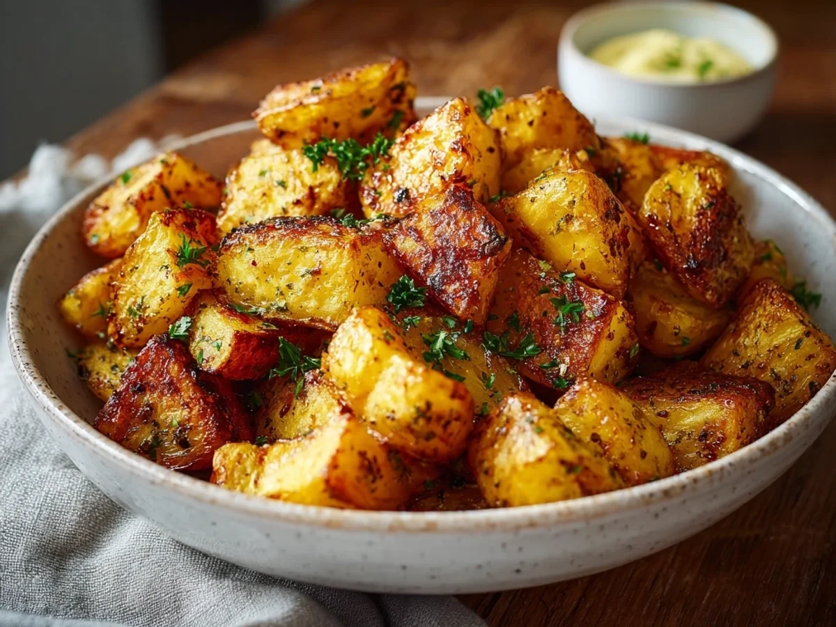 Crispy Roasted Potatoes in Air Fryer: My Speedy Side - Image 1