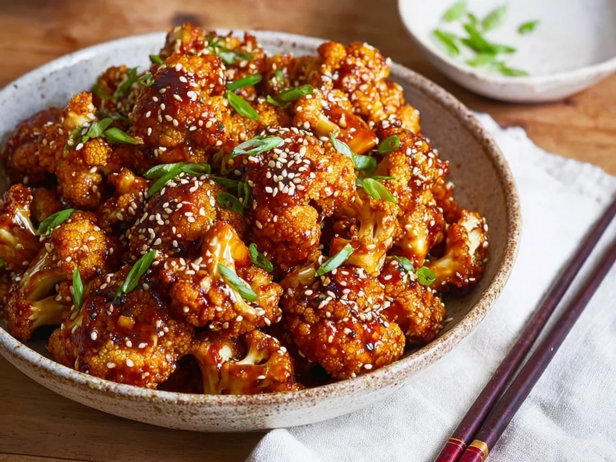 Crispy Sticky Sesame Cauliflower: My Weeknight Favorite - Image 1