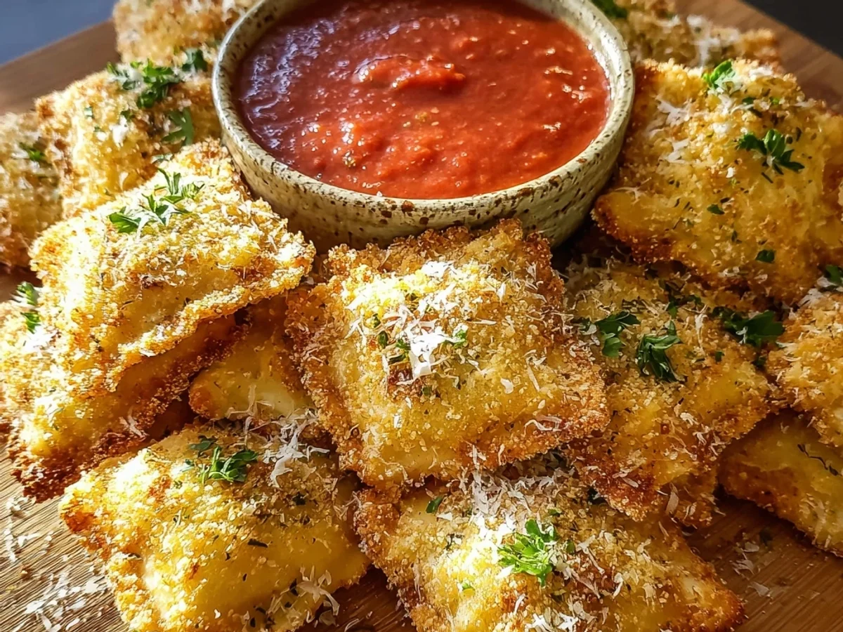 Crispy Toasted Ravioli: Air Fryer or Oven Method - Image 1
