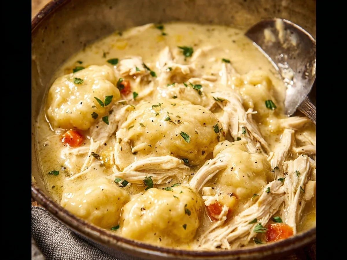 Crock Pot Chicken and Dumplings: Homestyle Comfort - Image 1
