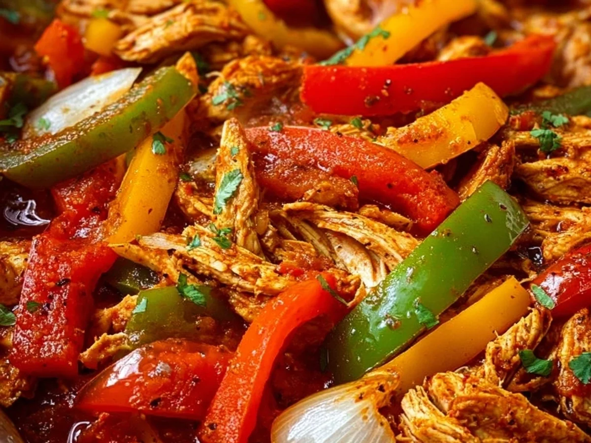 Crockpot Chicken Fajitas: Quick, Tender, Zesty - Image 1