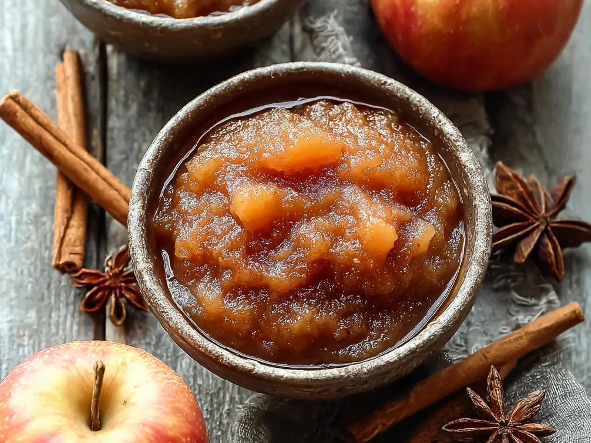 Crockpot Cinnamon Applesauce: Easy Homemade Comfort - Image 1