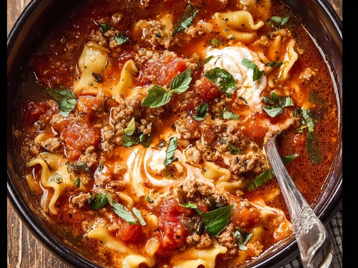 Crockpot Lasagna Soup: Simple, Rich Weeknight Comfort - Image 1