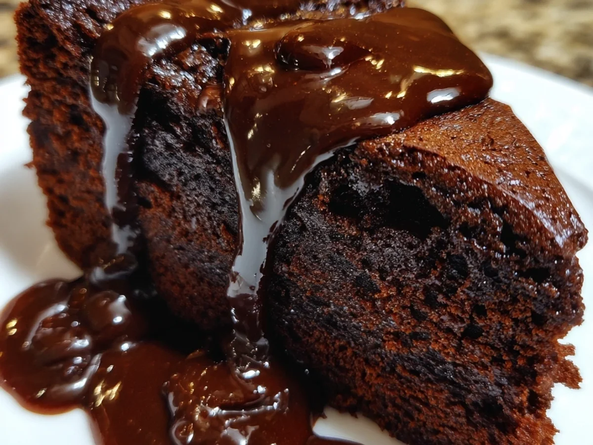 Decadent Hot Fudge Cake Recipe - Image 1