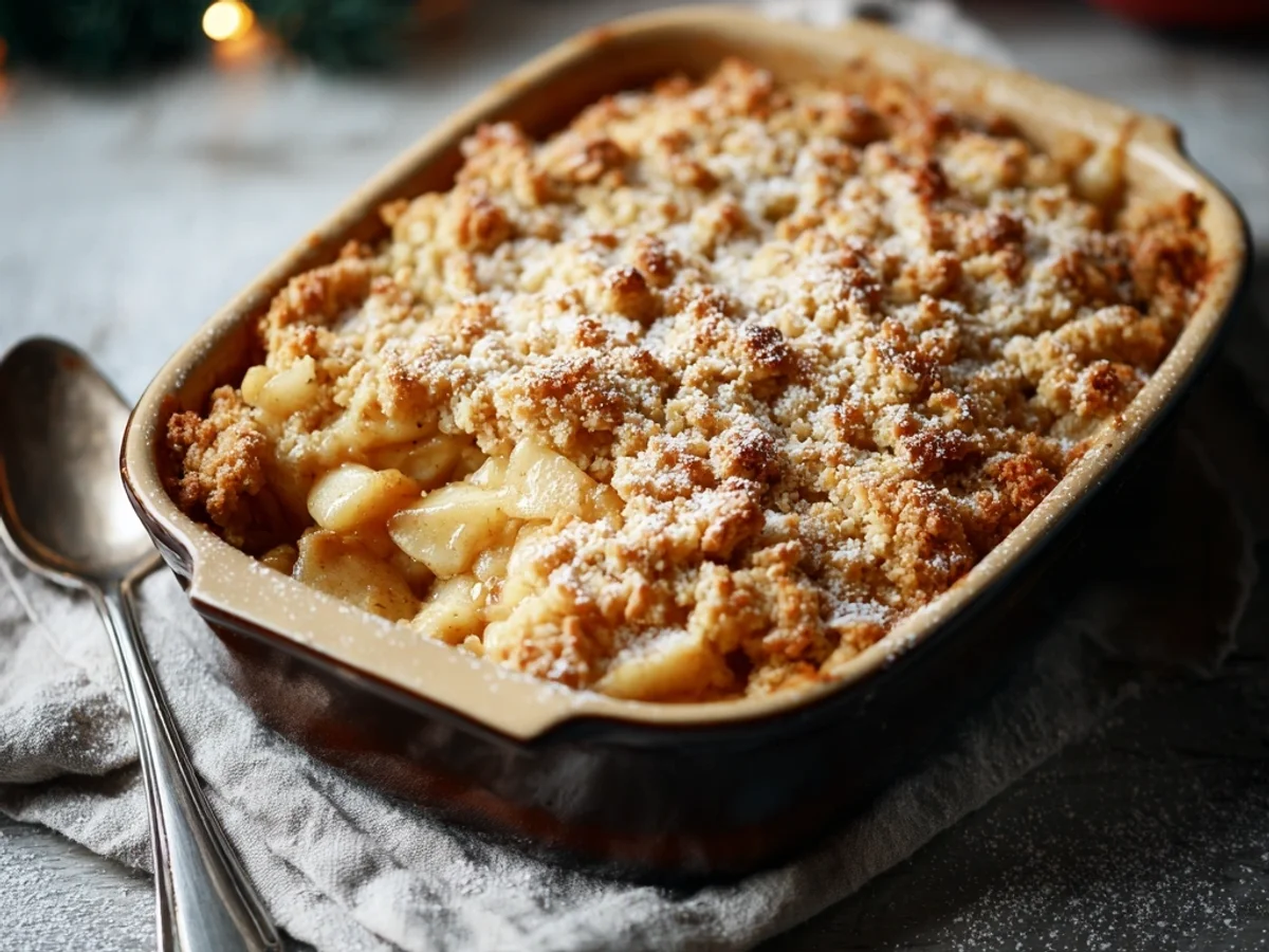 Delicious Crumble Recipes: Homestyle Apple Berry Bake - Image 1