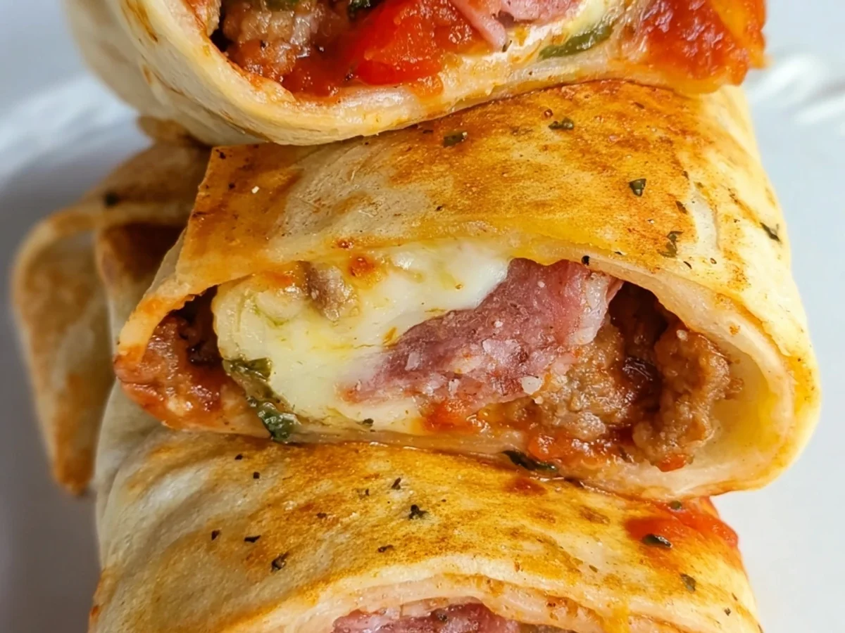 Easy Air Fryer Hot Italian Wraps: Speedy Weeknight Bites - Image 2