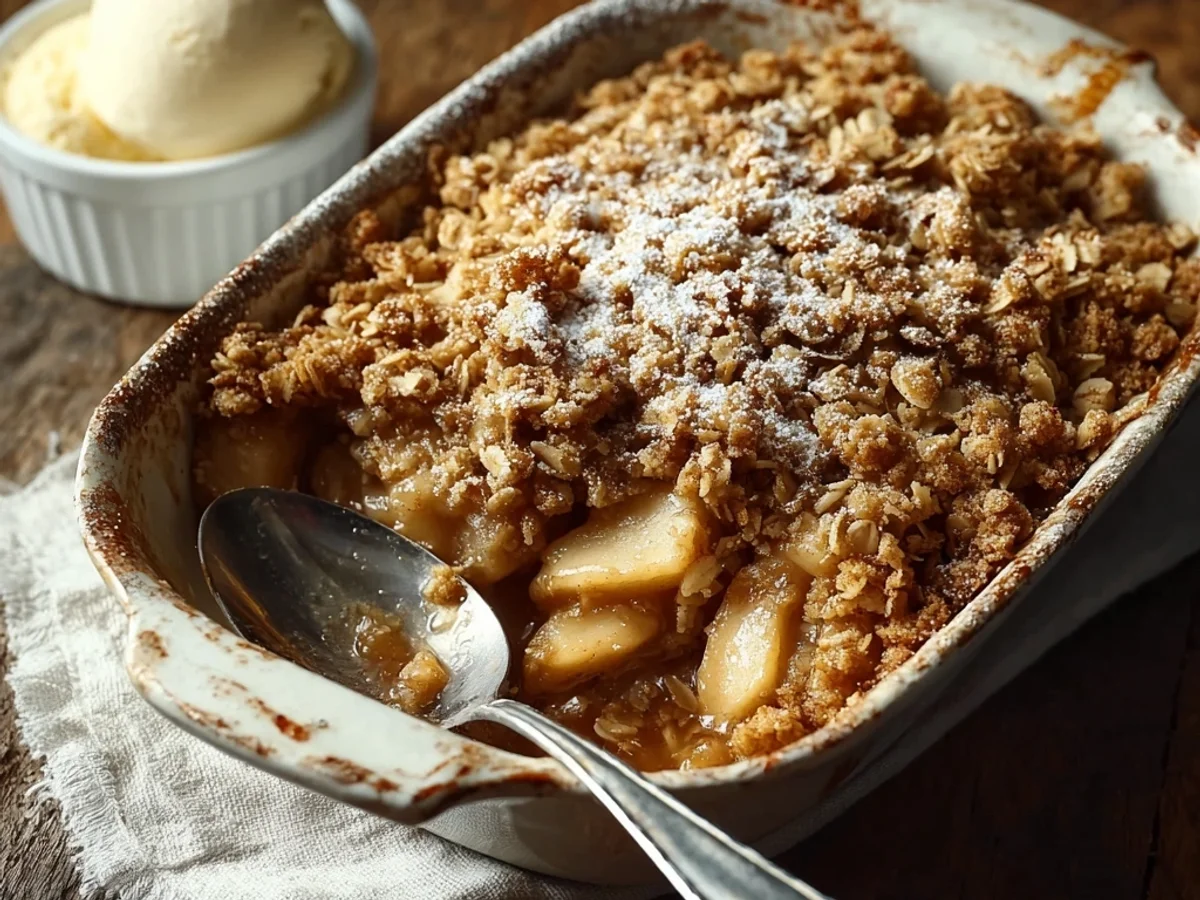 Easy Apple Crisp: Warm Cinnamon Apple Bake - Image 2