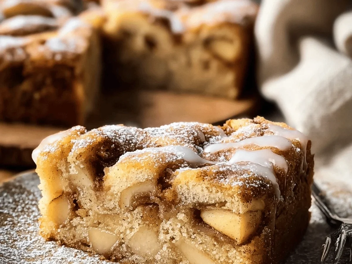 Easy Cinnamon Apple Cake: My Go-To Cozy Dessert - Image 1
