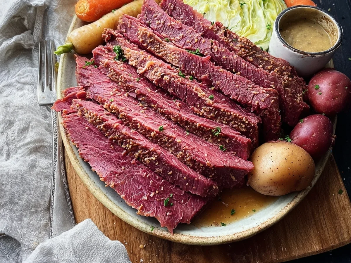 Easy Crock Pot Corned Beef: Tender, Flavorful & Simple - Image 1