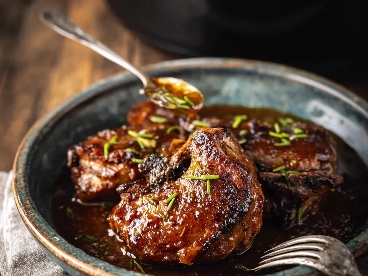 Easy Crock Pot Mississippi Lamb Chops: Tender & Flavorful - Image 2