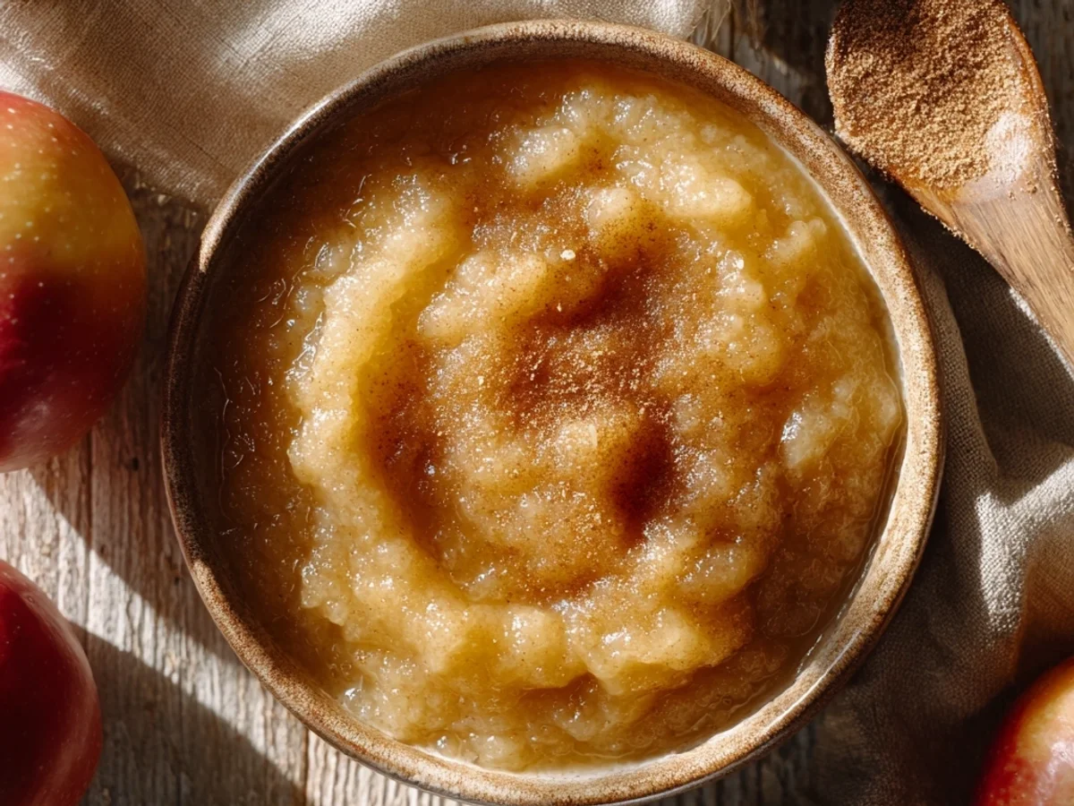 Easy Crockpot Applesauce: Warm, Spiced Comfort - Image 1