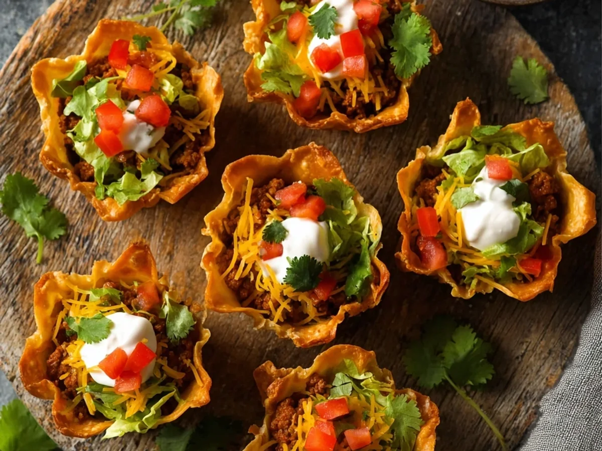 Easy & Delicious Taco Cups Recipe: Weeknight Win - Image 1
