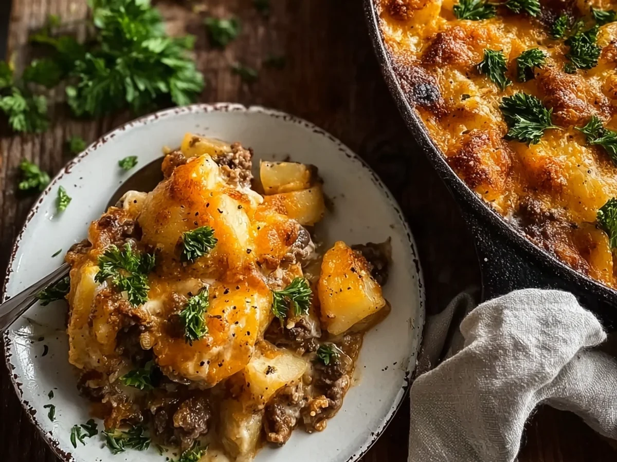 Easy Hobo Casserole with Ground Beef: Skillet Comfort - Image 2