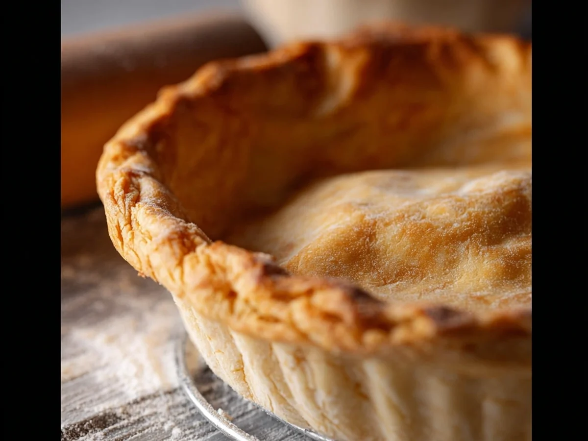Easy Homemade Flaky Pie Crust: Simple Butter Recipe - Image 1