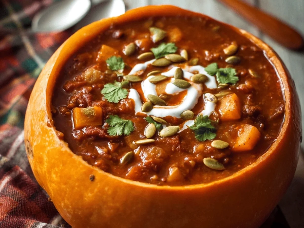 Easy Pumpkin Chili Recipe: My Cozy Fall Favorite! - Image 1