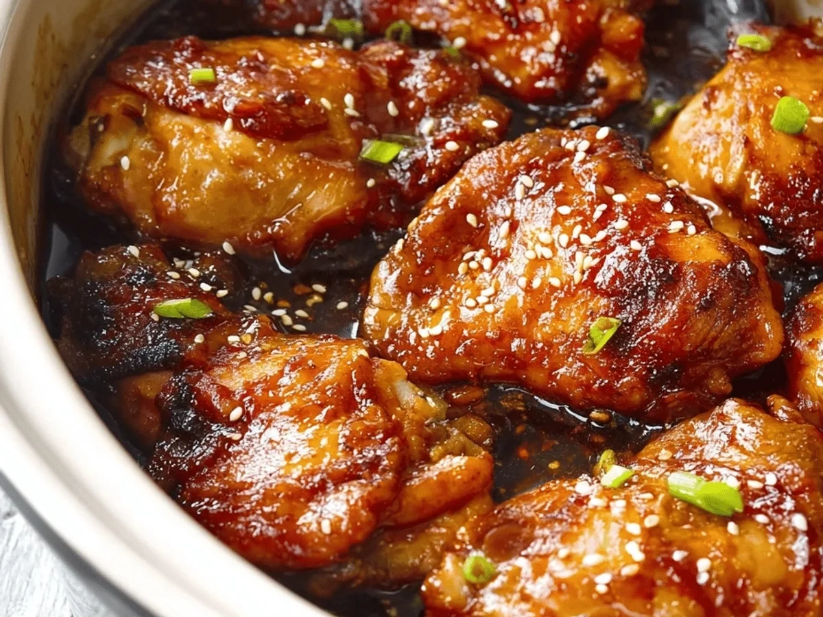 Easy Slow Cooker Honey Chicken: Weeknight Win! - Image 1
