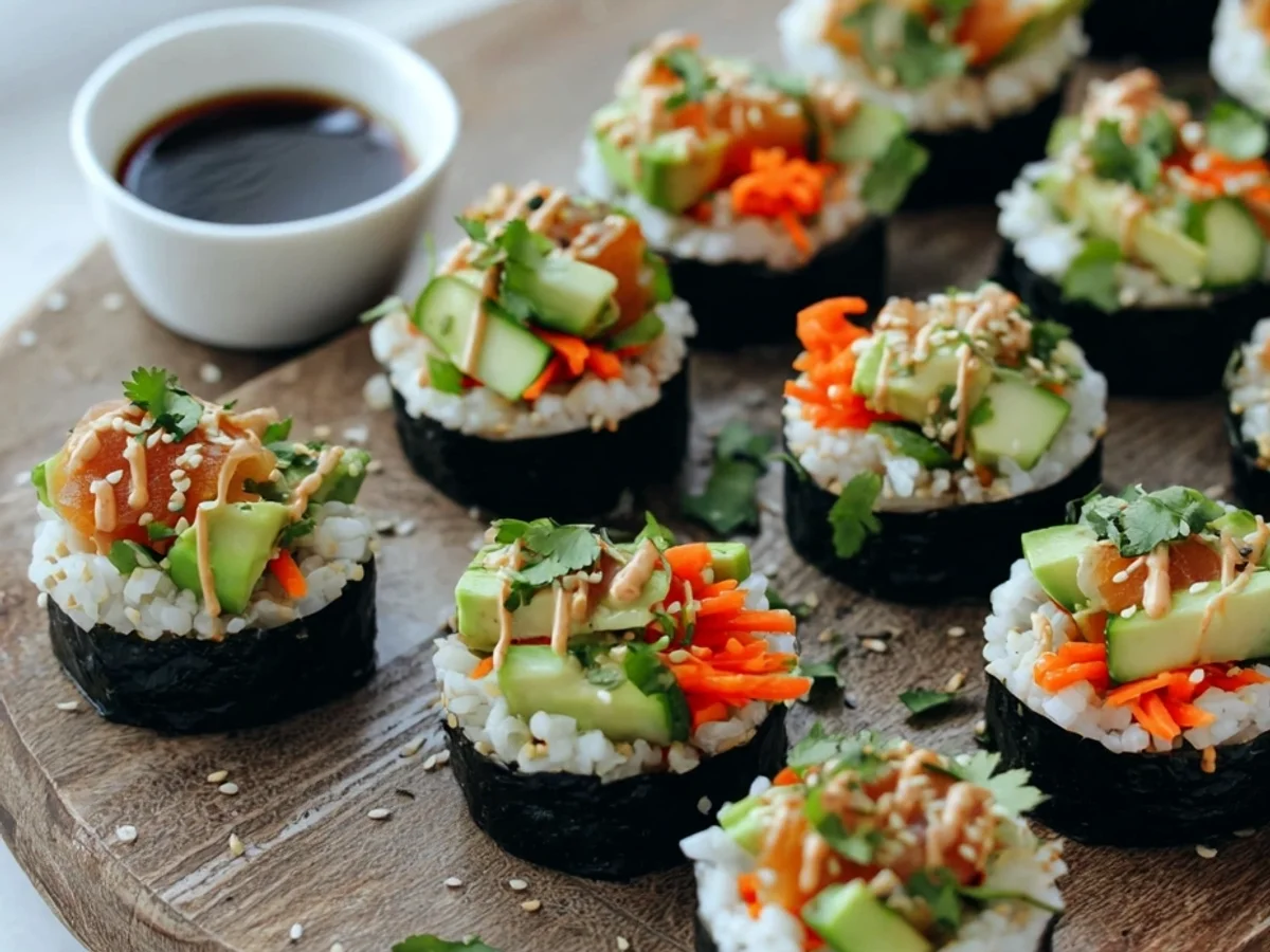 Easy Sushi Cups: Quick Asian Bites for Any Gathering - Image 2