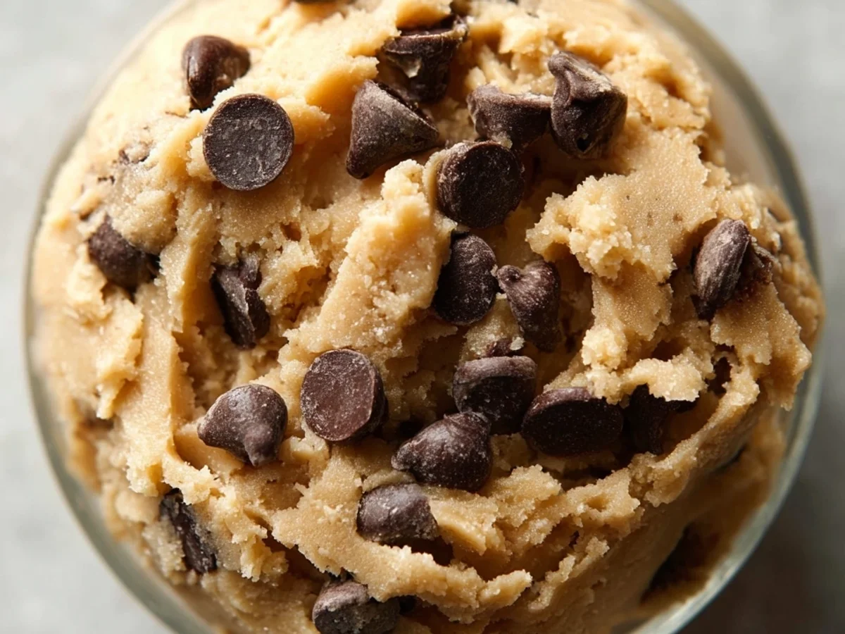 Edible Cookie Dough for One: Quick & Easy No-Bake Treat - Image 2