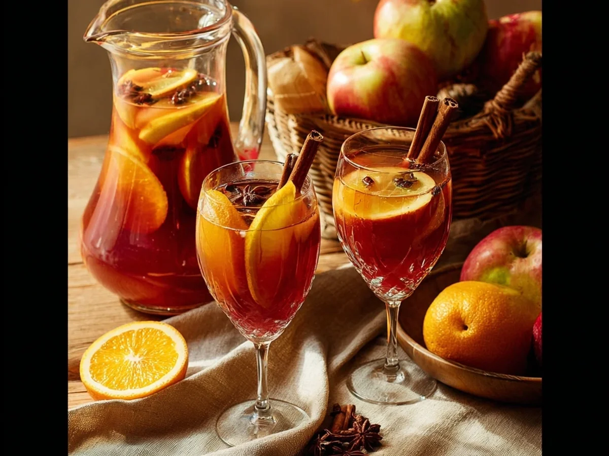 Fall Sangria with Apple Cider: A Crisp Autumn Sip - Image 2