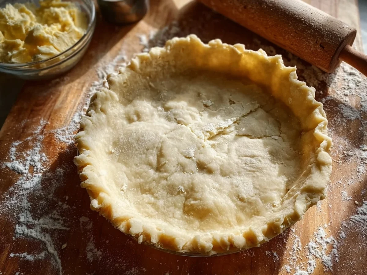 Flaky Butter Pie Crust: Grandma's Secret to Tender Pastry - Image 1