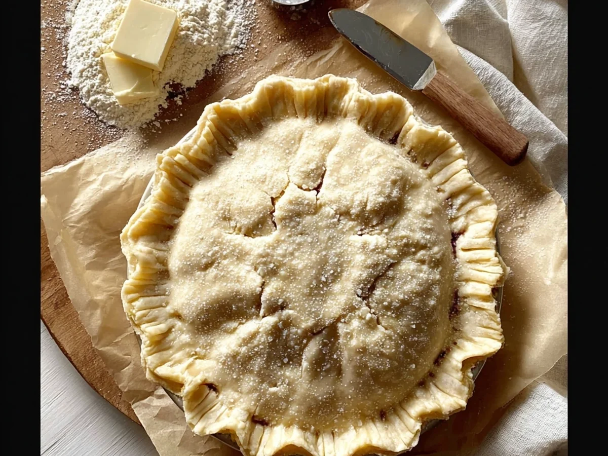 Flaky Homemade Pie Crust: Your Simple Kitchen Secret - Image 2