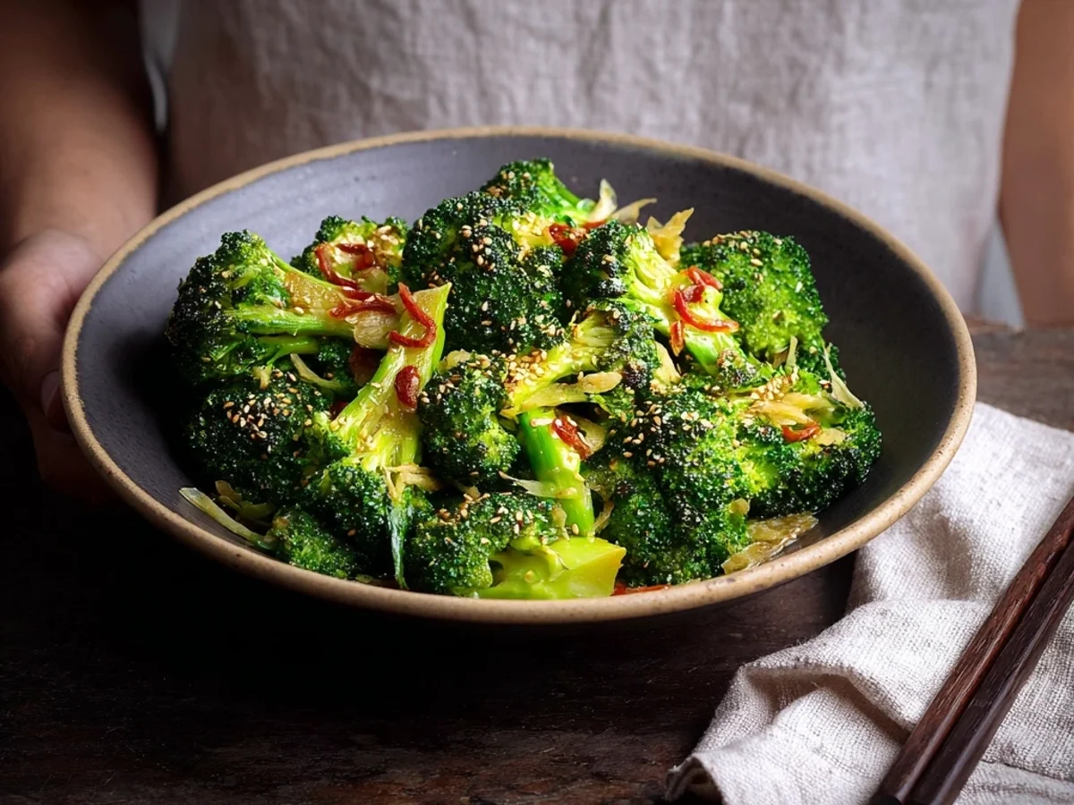Flavorful Asian Broccoli Side Dish: Quick & Easy - Image 1