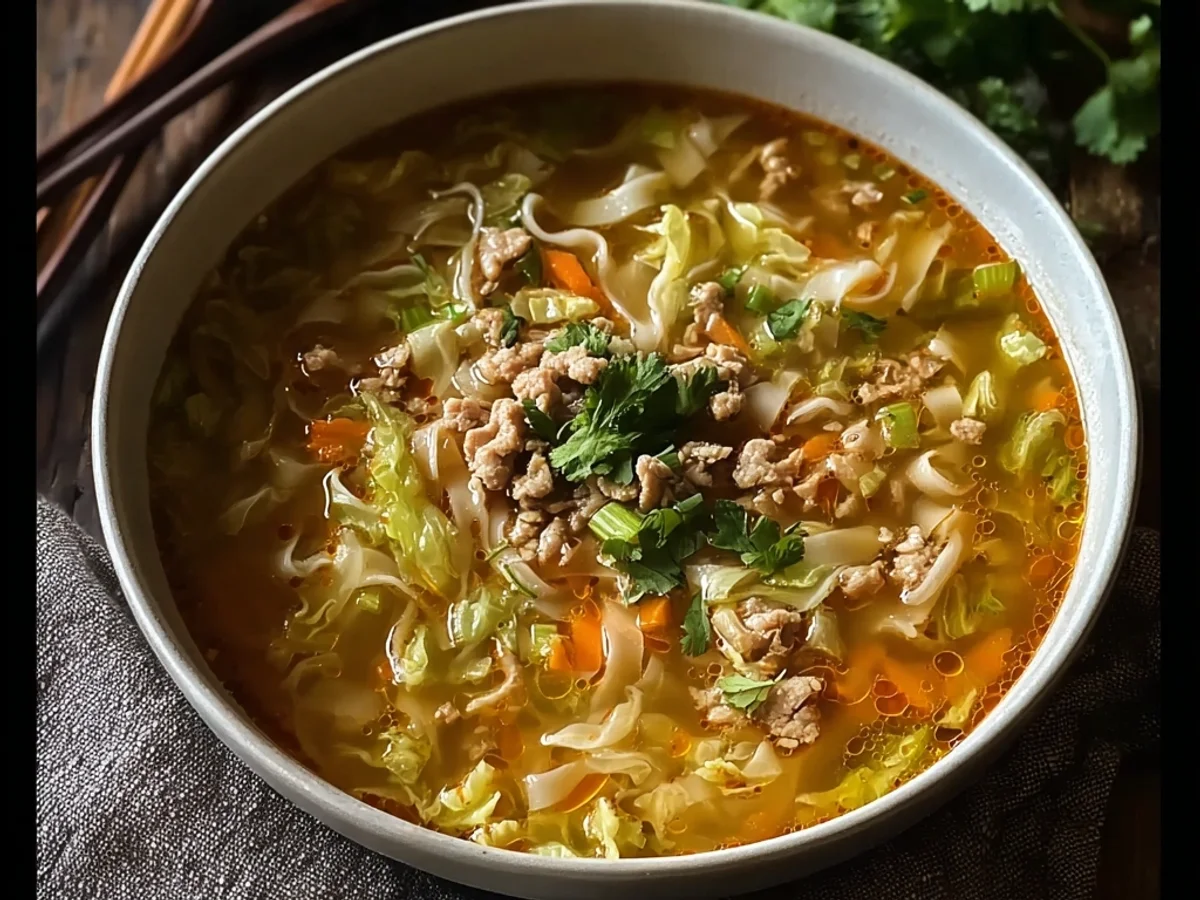 Flavorful Egg Roll Soup: A Weeknight Asian-Inspired Delight - Image 2