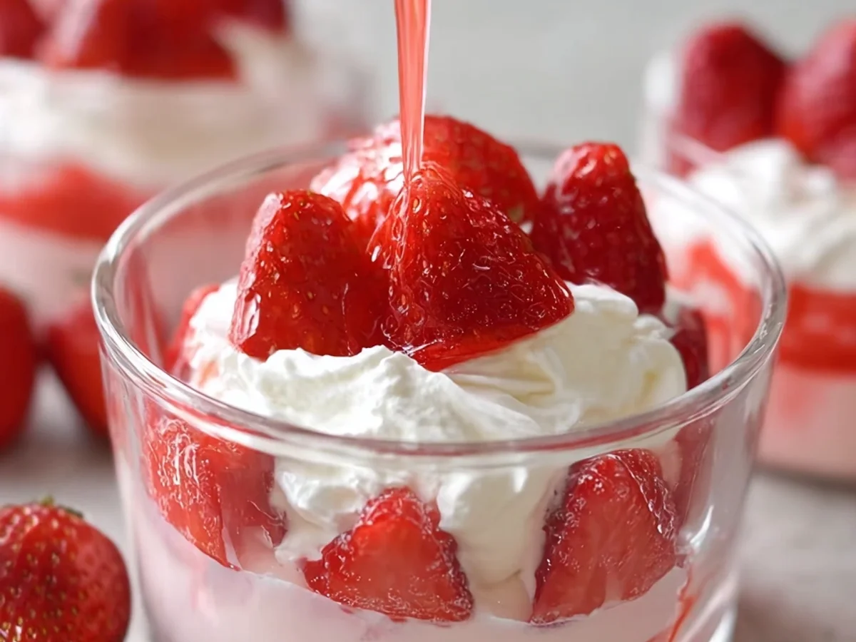 Fluffy Strawberry Mousse: A Dreamy Dessert - Image 1
