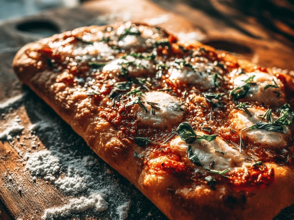 Focaccia Bread Pizza: Easy Recipe for Weeknight Magic - Image 1