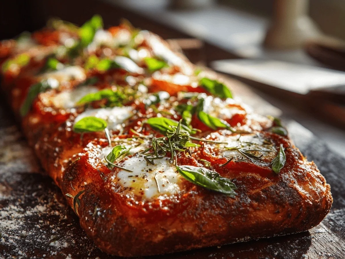 Focaccia Bread Pizza: Easy Recipe for Weeknight Magic - Image 2